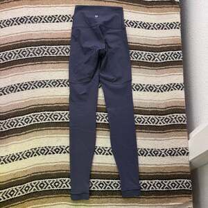 Women's Lululemon Stone Blue Sheer Will High-Rise Tight 28" *Pulse Leggings Sz 2